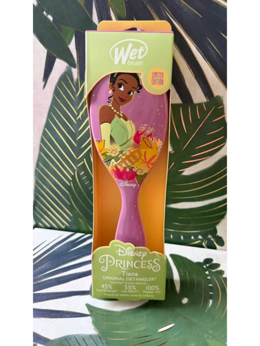Disney Princess Tiana Wet Brush Original Detangler Limited Edition NIB